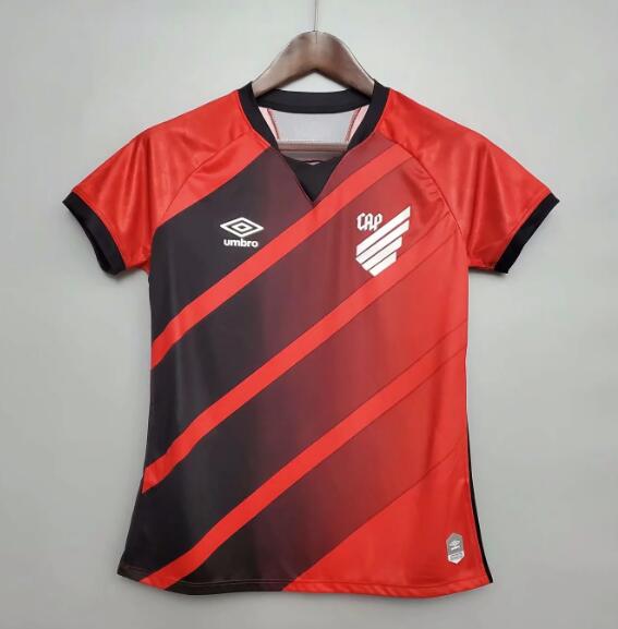 Club Athletico Paranaense Women Red Soccer Jersey Shirt 2020/21